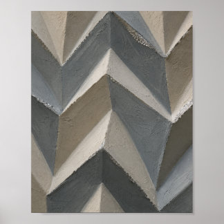 Modern Geometric Wall Art | Neutral Grey Beige