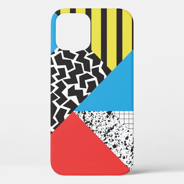 Modern Geometry: Abstract Seamless Style Case-Mate iPhone Case (Back)