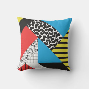 Modern Geometry: Abstract Seamless Style Cushion