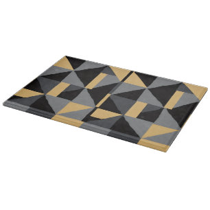 Modern Geometry Cutting Board