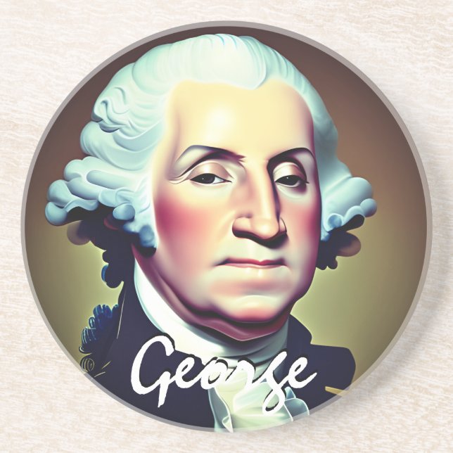 Modern George Washington Coaster (Front)