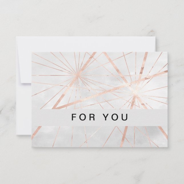  Modern Gift Certificates Flat Card (Front)