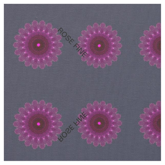 MODERN GIFT COTTON_100%_ROSE FINE_PINK_BLACK FABRIC (Close Up)