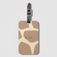 Modern giraffe pattern