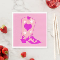 Modern Girly Cowgirl Western Yeehaw Boot Pink