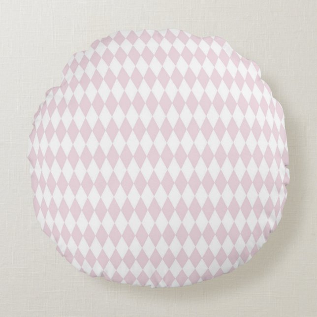Modern Girly Design Round Cushion (Front)