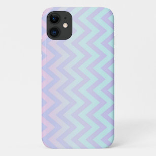 Modern Girly Ombre Zigzag Chevron Pattern Case-Mate iPhone Case