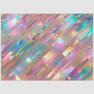 Modern Glitter Opal Holographic Collection Tissue Paper