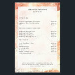 Modern  Glitter Salon Price List   Flyer<br><div class="desc">Modern,   glitter,  salon,  price list flyer. Edit your product in a few minutes by adding your data. You can change the font/colour/position by "further personalisation".</div>