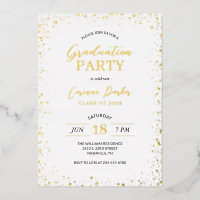 Modern Glitz Graduation Party