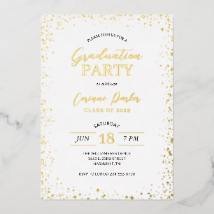 Modern Glitz Graduation Party