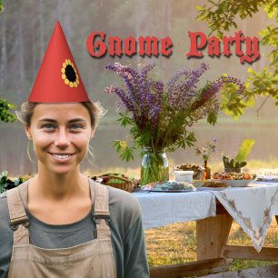 Modern Gnome Party Hat