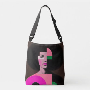 Modern Goddess Portrait Art Tote Bag