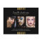 Modern Gold and Black Makeup Artistry Comp Card