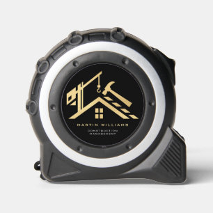 Modern Gold & Black Building Construction Service 1