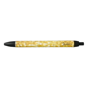 Modern Gold Bokeh Pen