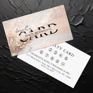 Modern, Gold-Glitter Salon, 10 - Enclosure Card