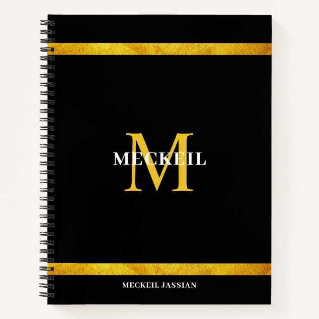 Modern Gold House Pocket  Notebook (Front)