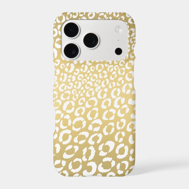 Modern Gold Leopard Outline (Back)