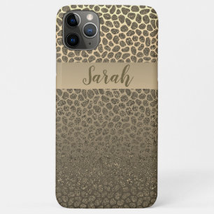 Modern Gold Mosaic Animal Print Incipio iPhone Cas 11 Pro Max Case