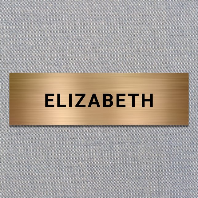 Modern Gold Name Tag (Creator Uploaded)