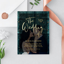 Modern Gold Overlay | Photo Wedding