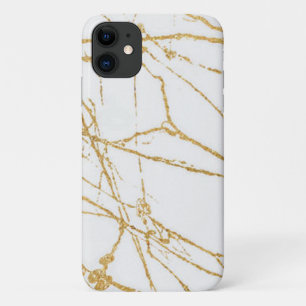 modern gold white Case-Mate Barely There iPhone 11 Case