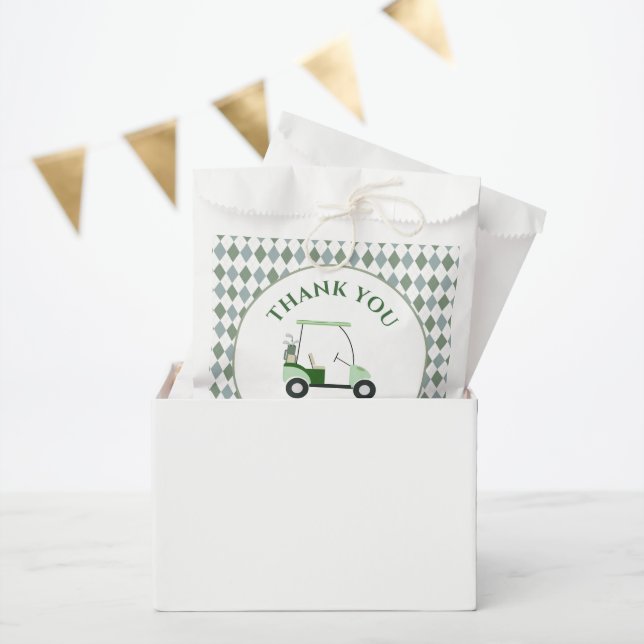 Modern Golf Baby Shower  Favour Bag (Party)