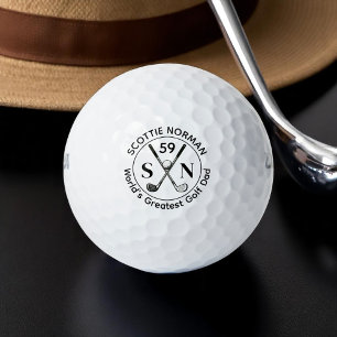 Modern Golfer 'World's Greatest Golf Dad'  Balls