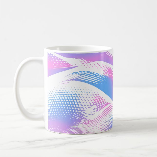🌟 Modern Gradient Texture - Smooth & Stylish 🎨 Coffee Mug (Left)