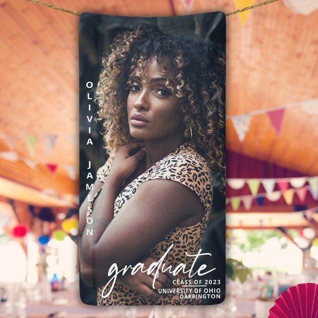 Modern Graduate Handwritten Script | Photo Banner (Creator Uploaded)