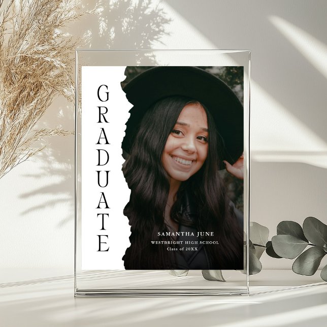 Modern Graduate Photo Magazine Graduation Sign (Creator Uploaded)