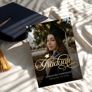 Modern Graduate Script 2 Photos Graduation Party