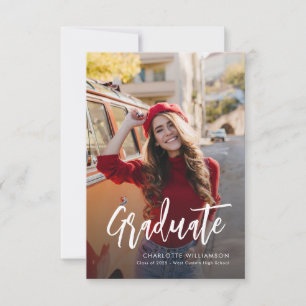 Modern Graduation 2025 Script 2 Photo Announcement