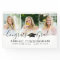 Modern Graduation Cap Script 3 Photo Collage