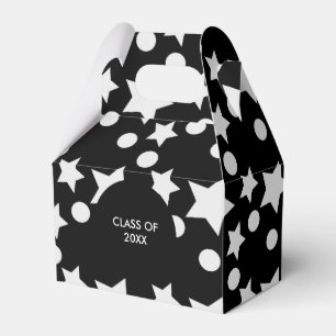 Modern Graduation Huge Star and Dots 2020 Grad Favour Box