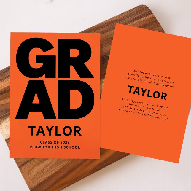 Modern Graduation Invite | Graduation Party (Creator Uploaded)