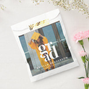 Modern Graduation Party Favour Bag