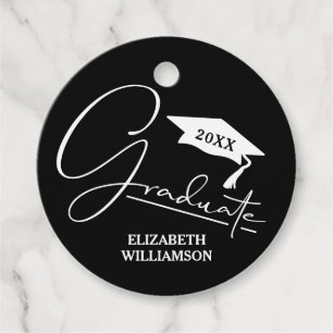 Modern Graduation Party  Favour Tags