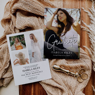 Modern Graduation Party Invitation