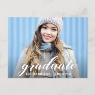 Modern Graduation Party Invitation    Photo