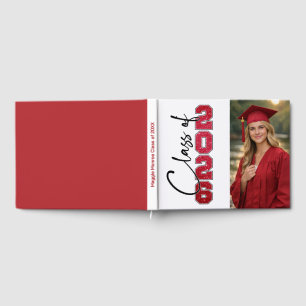 Modern Graduation Photo Guest Book