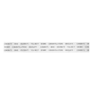 Modern Graduation Ribbon Satin Ribbon
