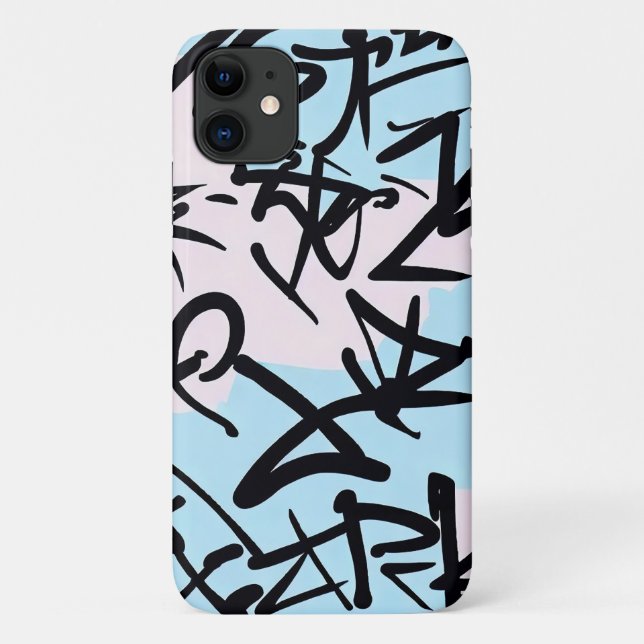 Modern Graffiti Case-Mate iPhone Case (Back)