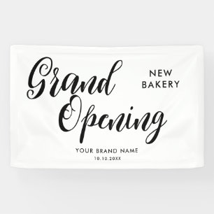 Modern Grand Opening Business Banner