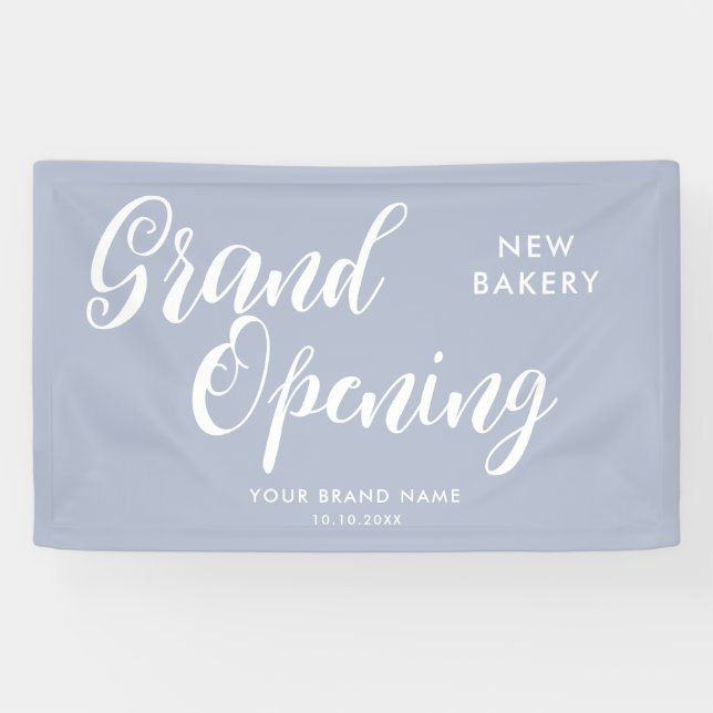 Modern Grand Opening Business Banner (Horizontal)