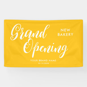 Modern Grand Opening Business Banner