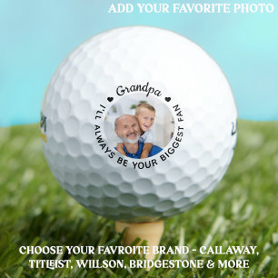 Modern GRANDPA - Golfer Gifts - Personalised Photo Golf Balls