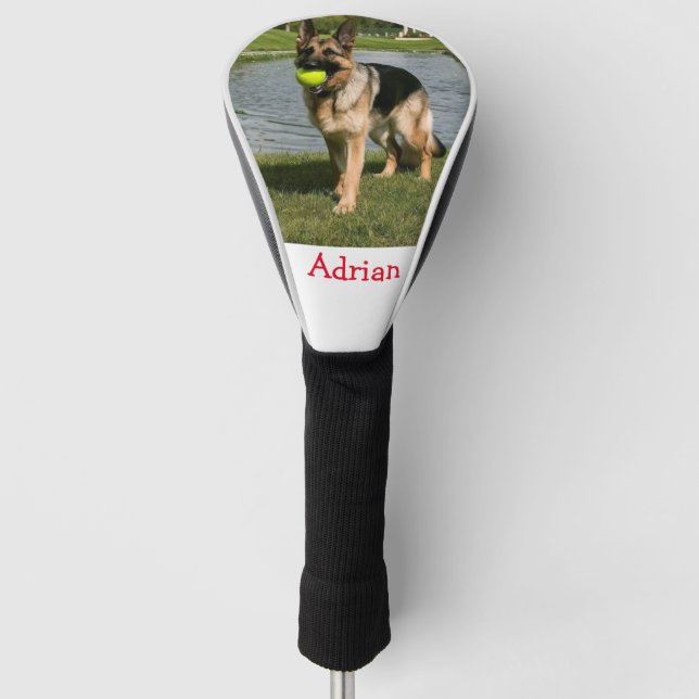  modern grandpa grandfather best grandpa by par  golf head cover (Front)