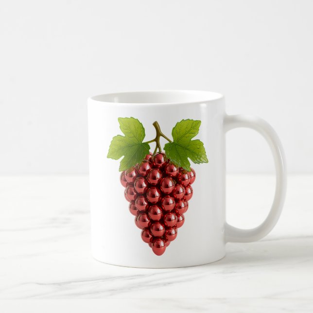 Modern Grape Grape Coffee Mug (Right)